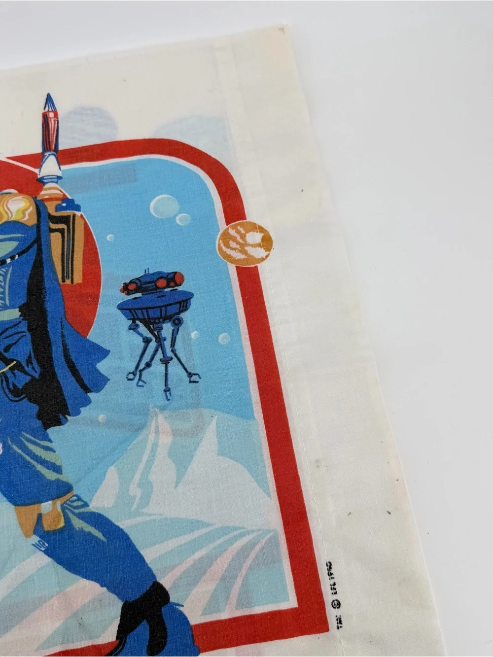 Vintage Standard Star Wars Empire Strikes Back Pillowcase Boba Fett Darth Vader